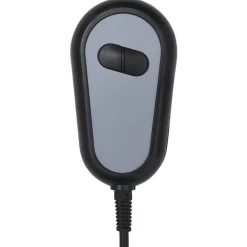 vidaXL Sillas-Sillón de masaje eléctrico cuero sintético marrón