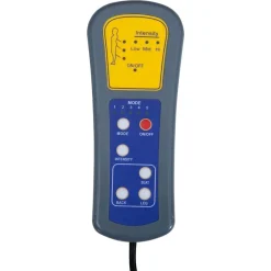 vidaXL Sillón de masaje eléctrico cuero sintético Crema Hot
