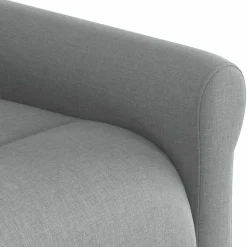 vidaXL Sillas-Sillón de masaje eléctrico reclinable elevable tela