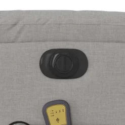 vidaXL Sillas-Sillón de masaje eléctrico reclinable elevable tela
