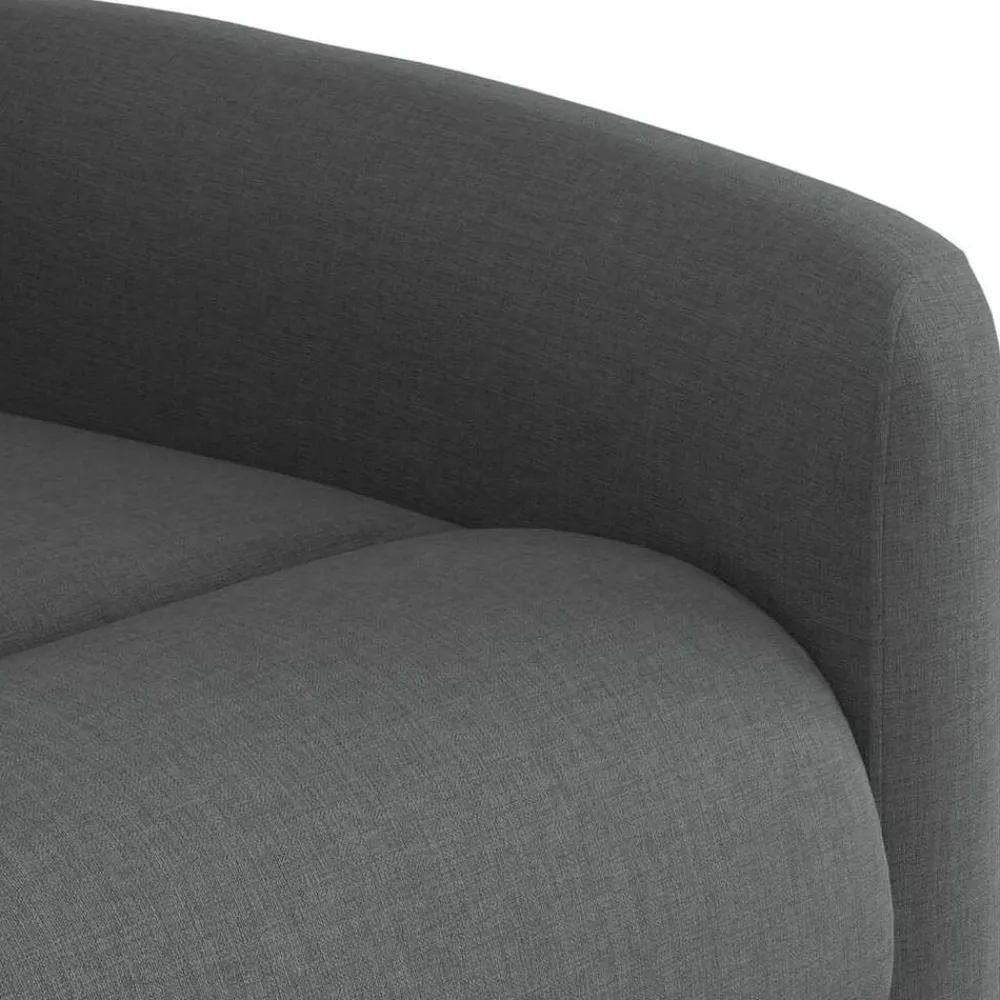 vidaXL Sillas-Sillón de masaje reclinable de tela