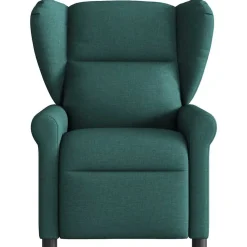 vidaXL Sillas-Sillón de masaje reclinable de tela