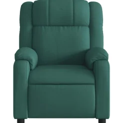 vidaXL Sillas-Sillón de masaje reclinable de tela