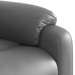 vidaXL Sillas-Sillón de masaje reclinable eléctrico cuero sintético
