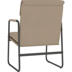 vidaXL Sillas-Sillón de relax cuero sintético color 55x64x80 cm