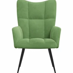 vidaXL Sillas-Sillón de relax de terciopelo