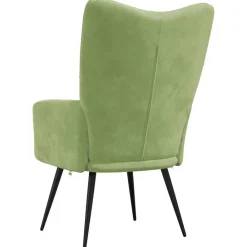 vidaXL Sillas-Sillón de relax de terciopelo