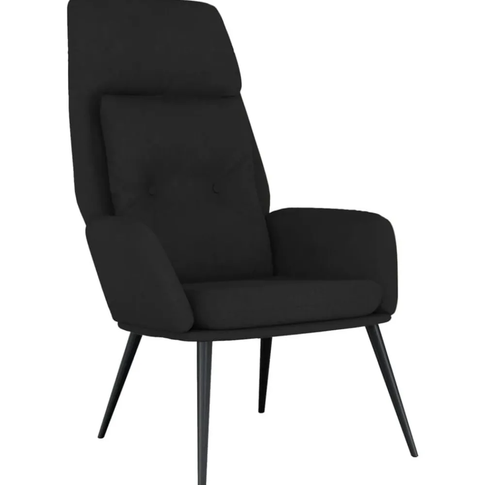 vidaXL Sillas-Sillón de relax de cuero sintético de ante
