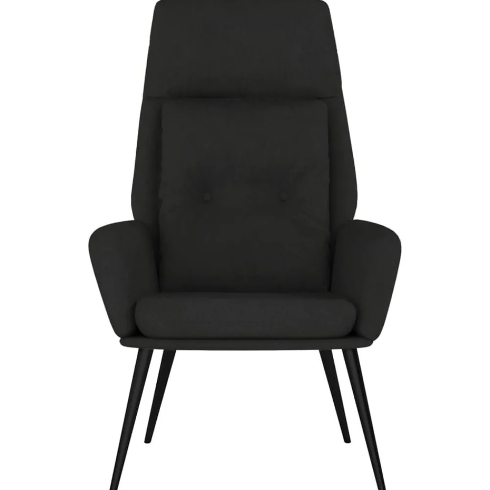 vidaXL Sillas-Sillón de relax de cuero sintético de ante