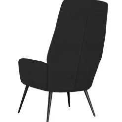 vidaXL Sillas-Sillón de relax de cuero sintético de ante