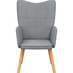 vidaXL Sillas-Sillón de relax de tela