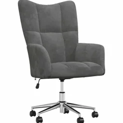 vidaXL Sillas-Sillón de relax de terciopelo