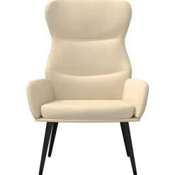 vidaXL Sillas-Sillón de relax de tela