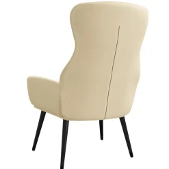 vidaXL Sillas-Sillón de relax de tela