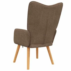 vidaXL Sillón de relax de tela marrón Marrón Best