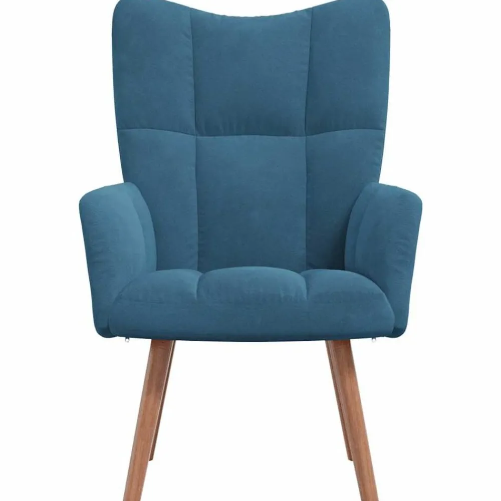 vidaXL Sillas-Sillón de relax de terciopelo