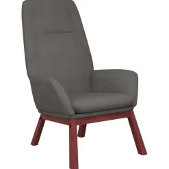 vidaXL Sillón de relax de tela Gris claro Best