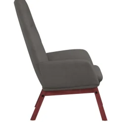 vidaXL Sillón de relax de tela Gris claro Best
