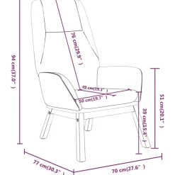 vidaXL Sillón de relax de tela Gris claro Best