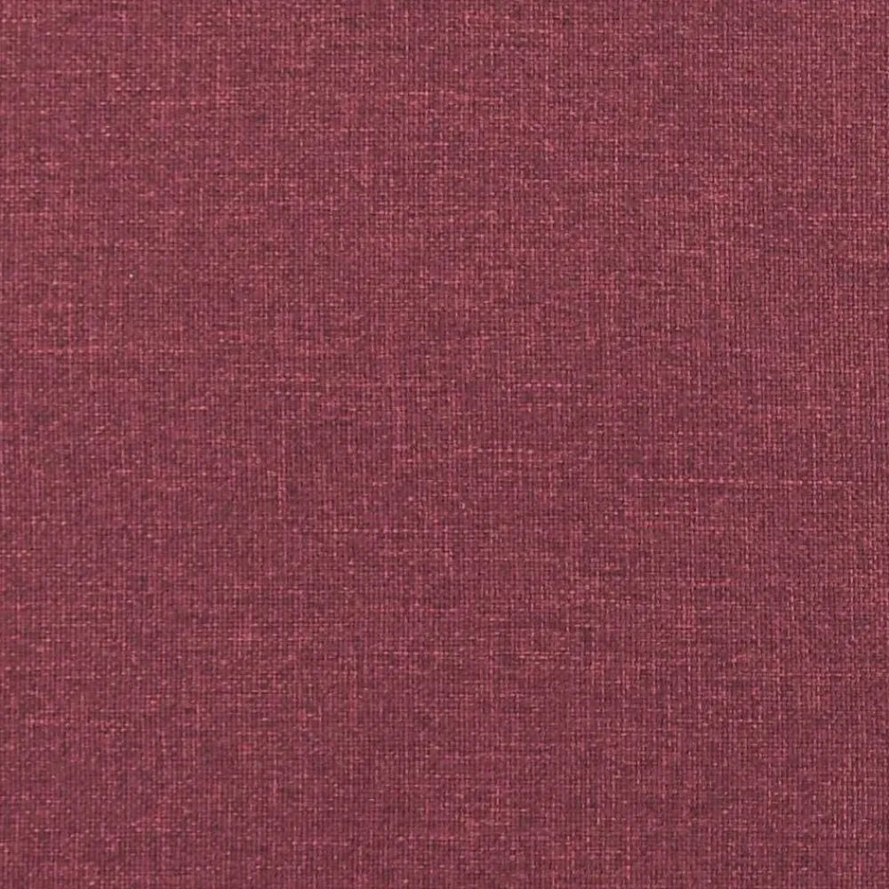 vidaXL Sillas-Sillón de relax de tela color rojo tinto