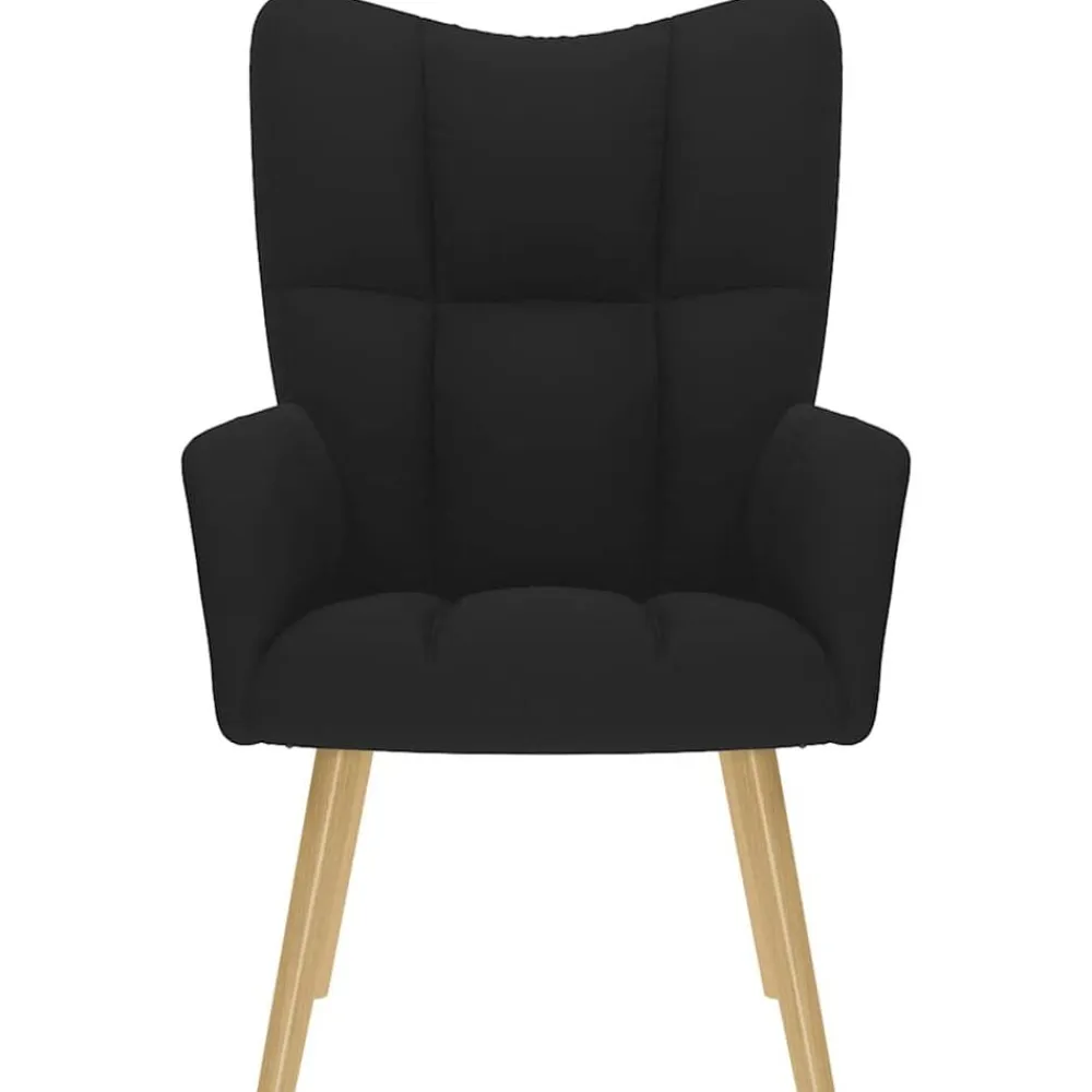vidaXL Sillas-Sillón de relax de tela