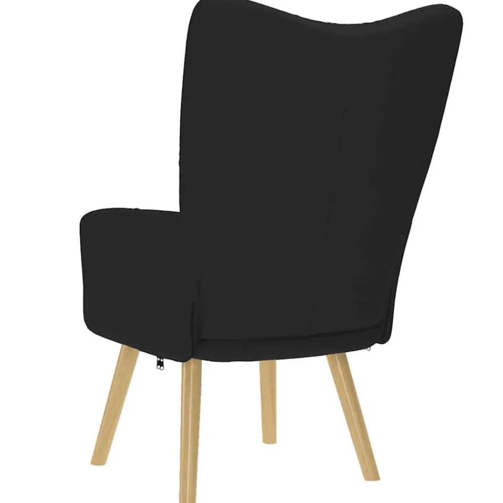 vidaXL Sillas-Sillón de relax de tela