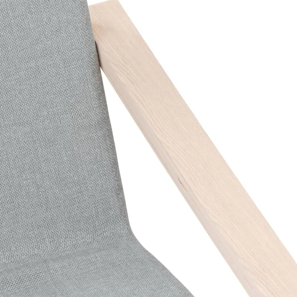 vidaXL Sillón de relax de tela Gris claro Best