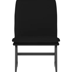 vidaXL Sillón de relax tela 52x75x76 cm Negro Discount