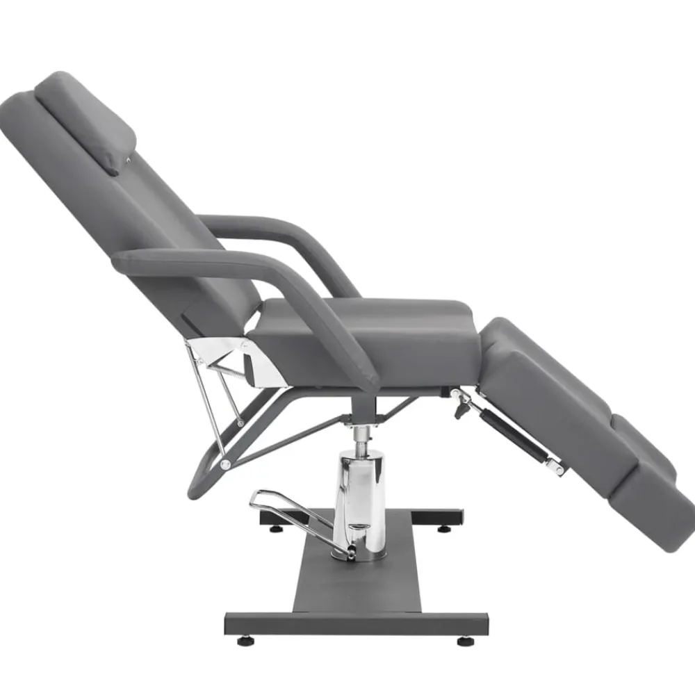 vidaXL Salud Y Belleza-Sillón de salón de belleza cuero sintético 180x62x78 cm