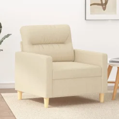 vidaXL Sofás-Sillón de tela color 60 cm