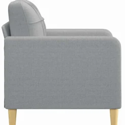 vidaXL Sillón de tela 60 cm Gris claro Hot