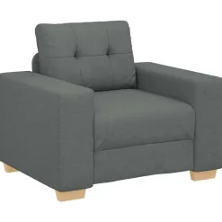 vidaXL Sofás-Sillón de tela 100x78x80 cm