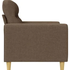 vidaXL Sofás-Sillón de tela marrón 60 cm