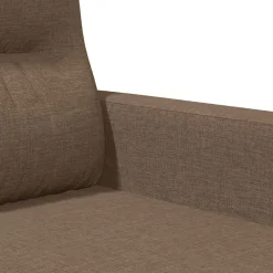 vidaXL Sofás-Sillón de tela marrón 60 cm
