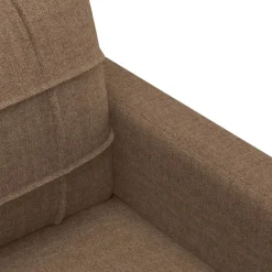vidaXL Sillón de tela marrón 60 cm Marr&oacute;n Clearance