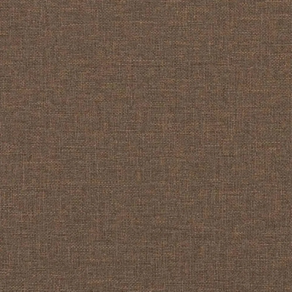 vidaXL Sillón de tela marrón 60 cm Marrón Clearance