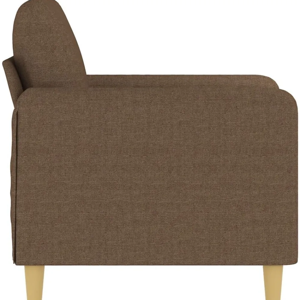 vidaXL Sillón de tela marrón 60 cm Marrón Best