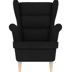 vidaXL Sillón de tela 74x84x100 cm Negro Sale
