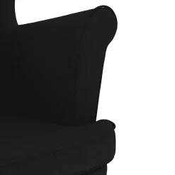 vidaXL Sillón de tela 74x84x100 cm Negro Sale