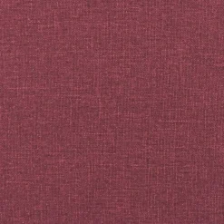 vidaXL Sillón de tela rojo tinto 63x76x80 cm Rojo vino tinto Outlet