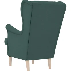 vidaXL Sillas-Sillón de tela 74x84x100 cm