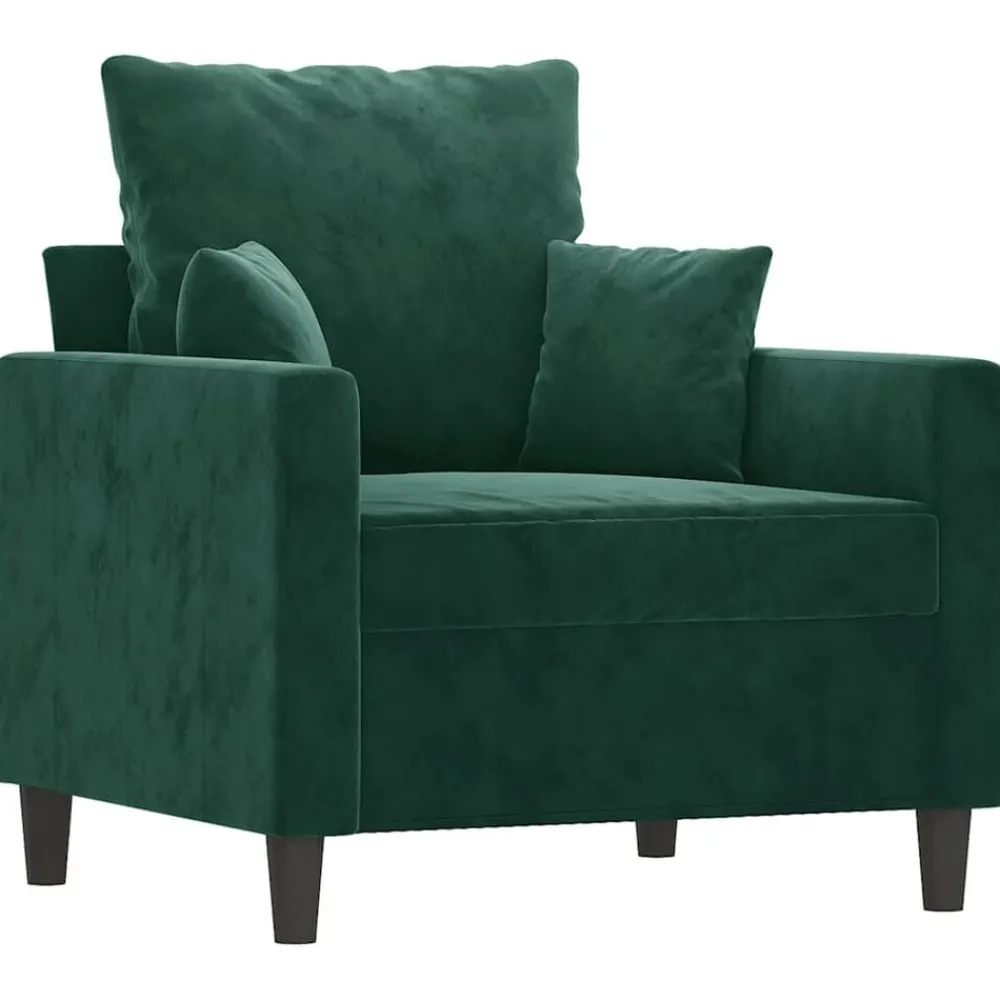vidaXL Sofás-Sillón de terciopelo 60 cm