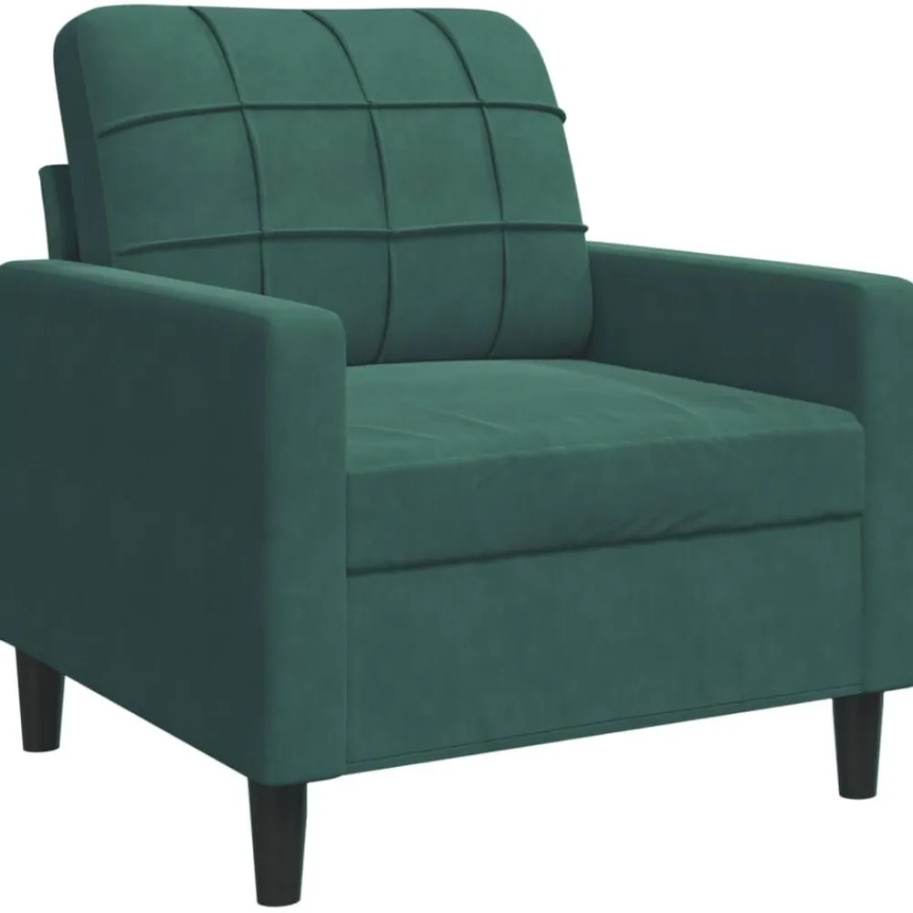 vidaXL Sofás-Sillón de terciopelo 60 cm