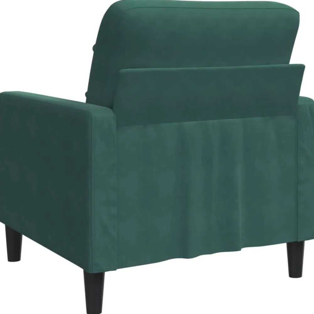 vidaXL Sofás-Sillón de terciopelo 60 cm