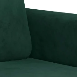 vidaXL Sillón de terciopelo 60 cm Verde oscuro Sale