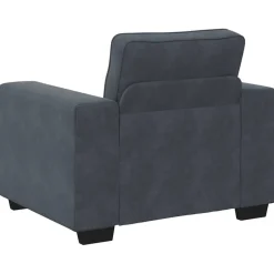 vidaXL Sofás-Sillón de terciopelo 100x77x82 cm
