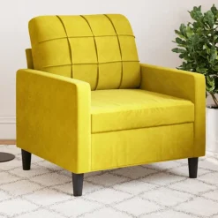 vidaXL Sofás-Sillón de terciopelo 60 cm