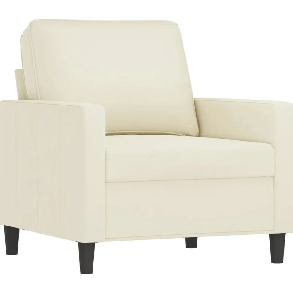 vidaXL Sofás-Sillón de terciopelo color 60 cm