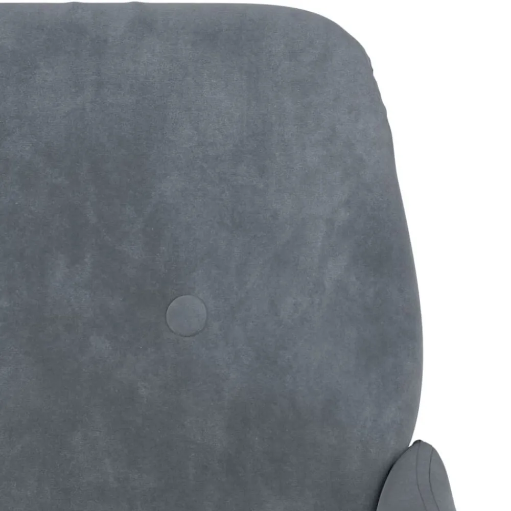 vidaXL Sillas-Sillón de terciopelo 62x79x79 cm