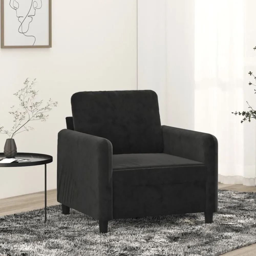 vidaXL Sofás-Sillón de terciopelo 60 cm